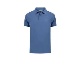 Life-Line Zion Pique heren polo - Blue