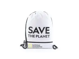 NatGeo Save The Planet Lichtgewicht Rugzak - White