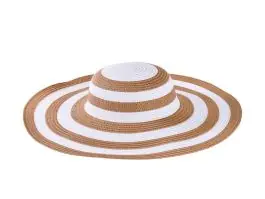 Decopatent Zomerstrohoed Dames met Brede rand