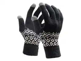 R2B Touchscreen Handschoenen Winter Heren & Dames - Zwart