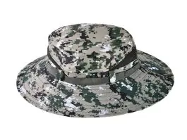 Decopatent Camouflage Vissershoedje (Bucket Hat, Army Groen)