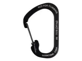 Nite Ize Slidelock #4 karabijnhaak - Black