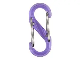 Nite Ize S-Biner plastic #2 karabijnhaak - Purple
