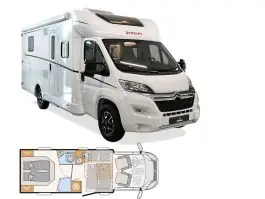 Dethleffs Just Camp T7052 DBL 2024 camper