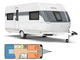Hobby De Luxe 540 UL 2025 caravan