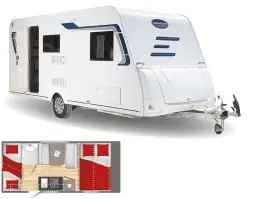 Caravelair Alba 466 Family caravan