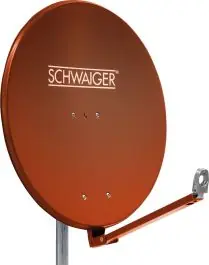 Schwaiger SPI910 rode 88 cm schotel