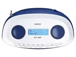Lenco SCD-69BU Draagbare DAB+/FM radio