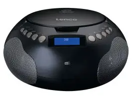 Lenco SCD-341BK Draagbare radio