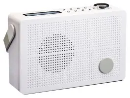 Lenco PDR-030WH Draagbare DAB+/FM radio