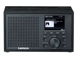 Lenco DAR-017BK Compacte DAB+/FM radio met Bluetooth