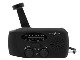 Nedis RDFMCR2000BK noodradio