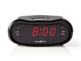 Nedis CLAR001BK digitale wekkerradio