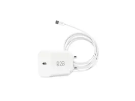 R2B 2 Meter Witte USB-C Kabel met USB-C Oplader