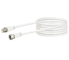 Schwaiger KVCVHQ50 5 meter witte satelliet verlengkabel