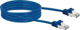 Schwaiger 2 meter blauwe CAT8 netwerkkabel