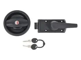 Gimeg universeel deurslot - black