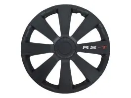 Autostyle RS-T 15 inch set van 4 wieldoppen - Black