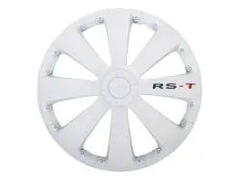 Autostyle RS-T 15 inch set van 4 wieldoppen - White