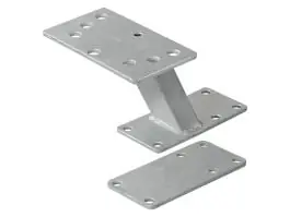 ProPlus reservewielhouder met bevestigingsplaat - 23x16x17cm