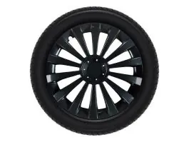 TCP 14" meridian black eco wieldoppen - set van 4