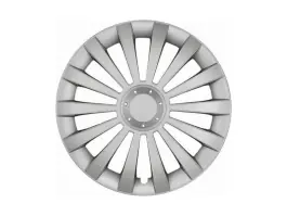 Tip-it 14 inch set van 4 zilvergrijze wieldoppen