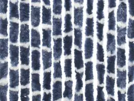 Travellife streep 56 x 185 cm Chenille gordijn