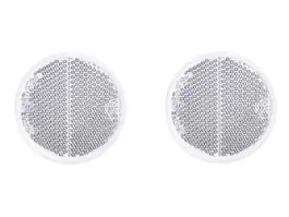 ProPlus ronde zelfklevende reflector - White