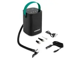 VONROC 12 volt draadloze mini compressor