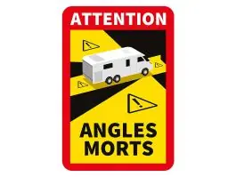 ProPlus "Attention" camper sticker