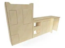 Camper Meubilair Populieren T5/T6 L1 Kastenwand