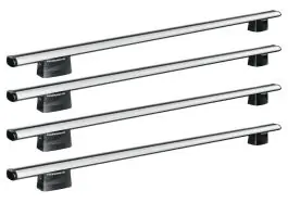 Nordrive 4 alu dakdragers - VW Transporter T4 1990 - 2003