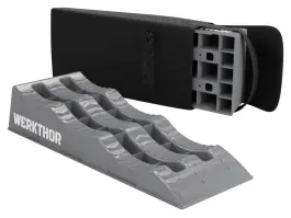 Werkthor 4000 kg camper oprijblokken met transporttas - Grey