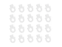 Obelink ?si gordijnhaakjes (20 stuks) - white