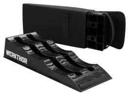 Werkthor 4000 kg camper oprijblokken met transporttas - Black