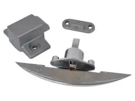 Obelink bovenkast slot met greep - Chrome