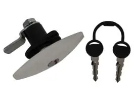 Obelink groot ovalen kofferbakslot - White