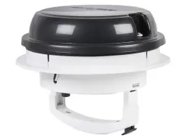 Maxxfan dome black dakventilator