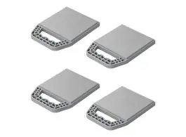 Onderlegplaten met handvat - 4 stuks