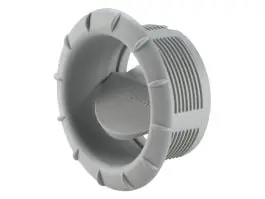 Truma EN eindrooster met draaibare klep - grey