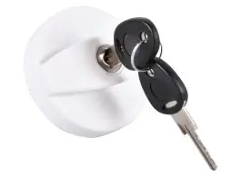 Reich korte watervuldop - White