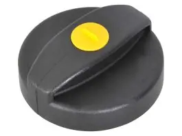 Reich losse watervuldop - black