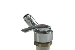 Reich opbouw mengkraan Twist chroom zonder douche