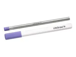 LifeStraw Sip RVS waterfilter rietje - Purple