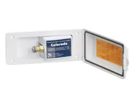 Reich Colorado buitenwandaansluiting - white