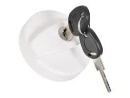 Obelink watervuldop met slot - white