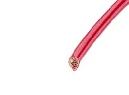 PVC enkel-aderige kabel 4,0 mm2 - red