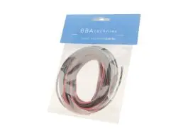 BBA 2 x 1,5 mm2 kabel - black/red