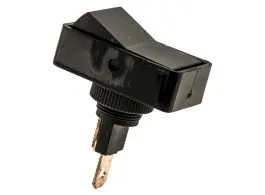 BBA 12V 16a 2-polige schakelaar - black