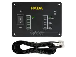 Haba remote omvormer LCD-display